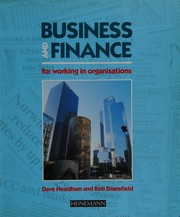 Cover of: Business and Finance for Working in Organisations