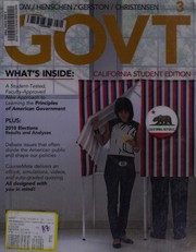 Cover of: Govt3