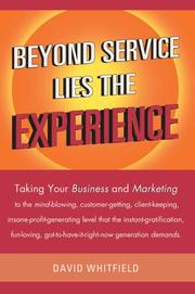 Cover of: Beyond Service Lies the Experience
