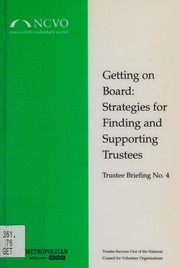 Cover of: Trustee Briefings: Getting on Board by 