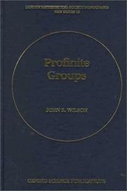 Profinite groups by Wilson, John S.