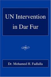 Cover of: UN Intervention in Dar Fur by Dr. Mohamed H. Fadlalla