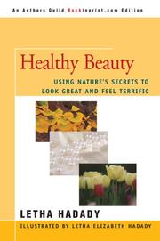 Cover of: Healthy Beauty by Letha Hadady