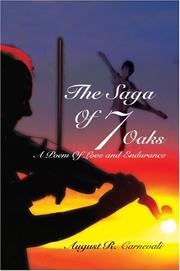 Cover of: The Saga Of 7 Oaks | August R. Carnevali