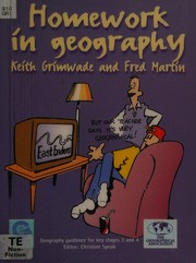 Cover of: Homework in Geography (Geography Guidance Series) by Keith Grimwade, Fred Martin