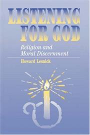Cover of: Listening for God | Howard Lesnick