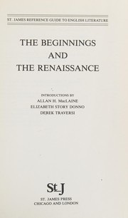 Cover of: St. James reference guide to English literature