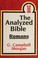 Cover of: Analyzed Bible