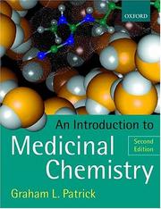 Cover of: An Introduction to Medicinal Chemistry by Graham L. Patrick