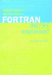 Cover of: Fortran 90/95 explained