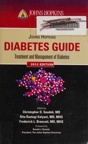 Cover of: Johns Hopkins diabetes guide by Christopher D. Saudek, Rita Rastogi Kalyani, Frederick L. Brancati