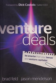 Cover of: Venture deals by Brad Feld
