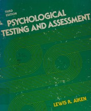 Cover of: Psychological testing and assessment