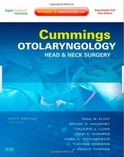 Cover of: Cummings otolaryngology--head & neck surgery