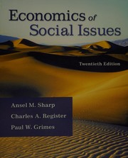 Cover of: Economics of social issues