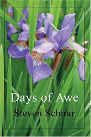 Cover of: Days of Awe
