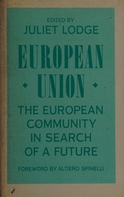 Cover of: European Union: The European Community in Search of a Future