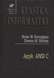 Cover of: Je ·zyk ANSI C by Brian W. Kernighan