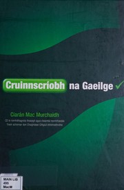 Cover of: Cruinnscríobh na Gaeilge