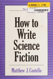 Cover of: How to write science fiction