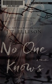 Cover of: No one knows
