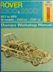 Cover of: Rover and 1977-79