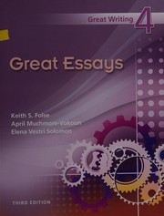 Cover of: Great essays by Keith S. Folse