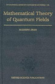 Cover of: Mathematical Theory of Quantum Fields