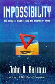 Cover of: Impossibility by John D. Barrow