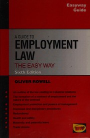 Cover of: Guide to Employment Law