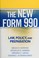 Cover of: The new form 990