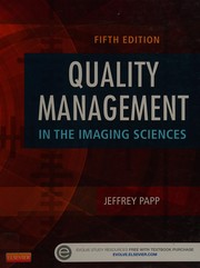 Quality management in the imaging sciences by Jeffrey Papp