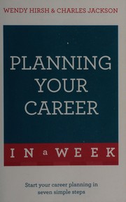 Cover of: Planning your career in a week