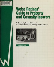 Weiss Ratings' Guide to Property and Casualty Insurers