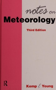Cover of: Notes on Meterology
