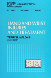 Cover of: Hand and Wrist Injuries and Treatment