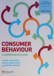 Consumer behaviour by Leon G. Schiffman