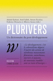 Cover of: Plurivers: Un dictionnaire du post‑développement
