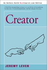 Cover of: Creator | Jeremy C. Leven