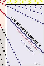 Front cover of Parallel Scientific Computation by Rob H. Bisseling