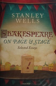 Cover of: Shakespeare on Page and Stage by Stanley Wells, Paul Edmondson