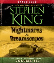 Cover of: Nightmares & Dreamscapes: Volume III