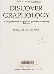 Cover of: Discover graphology