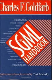 Cover of: The SGML handbook by Charles F. Goldfarb, Charles F. Goldfarb