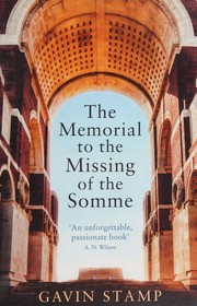 Cover of: Memorial to the Missing of the Somme