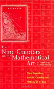 Cover of: The Nine Chapters on the Mathematical Art: Companion and Commentary