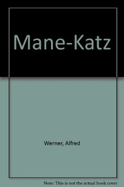 Cover of: Mane-Katz by Alfred Werner