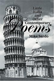 Cover of: Little Italia and Other Contemporary Poems by Michael A. Sardo, Michael A. Sardo