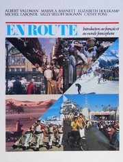 Cover of: En route by Albert Valdman ... [et al.] ; photographs by Hilde Valdman.