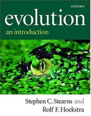 Cover of: Evolution: An Introduction